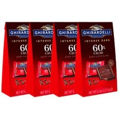 Ghirardelli 기라델리 인텐스 다크 초콜릿 카카오 60% 117.1g 4개