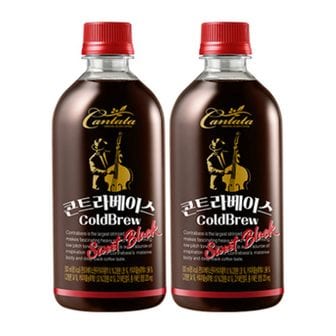  롯데칠성 콘트라베이스 콜드브루 스위트블랙 500ml 24펫