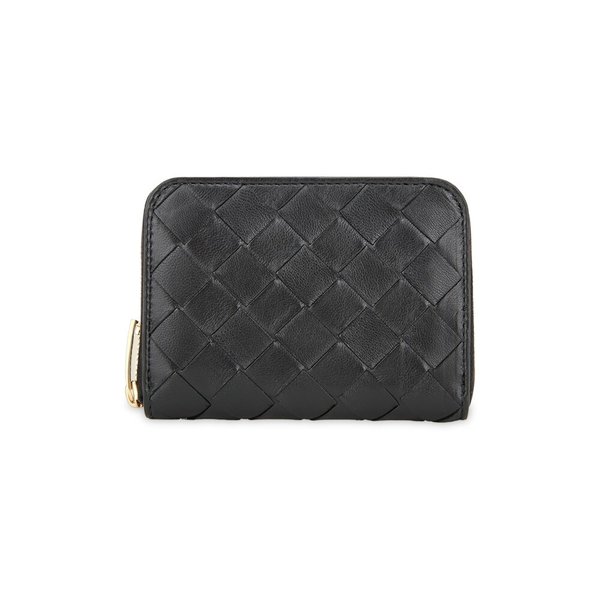 스크래치_보테가베네타 여성 인트레치아토 블랙 지퍼 카드지갑 600874 VCPP2 8425(187036)