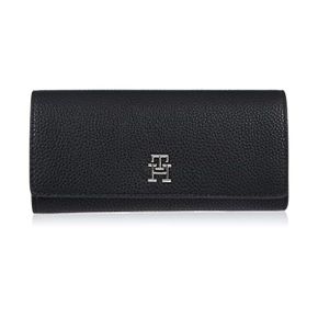 타미힐피거 카드 지갑 여성 TH Emblem Large Flap Wallet 174698