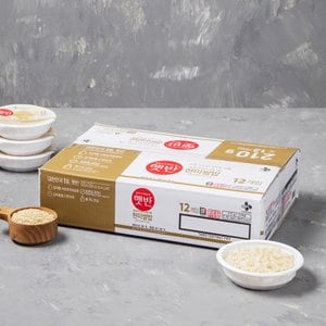 햇반 햇반 현미쌀밥 12입(210g*12)