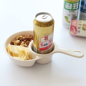 손잡이 앞접시 캠핑접시 나눔접시 컵홀더 식판