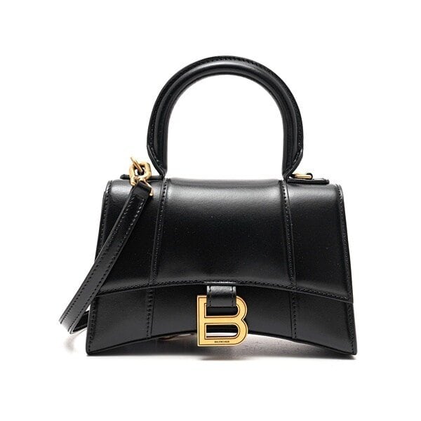 라프리마 [BALENCIAGA] 발렌시아가 아워글래스 XS 탑 핸들 백 592833-1QJ4M-1000