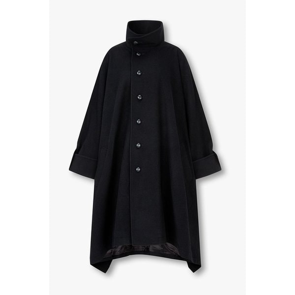 [REGULATION]울 블렌드 하이넥 오버 핏 코트 6615305002000