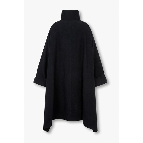 [REGULATION]울 블렌드 하이넥 오버 핏 코트 6615305002000