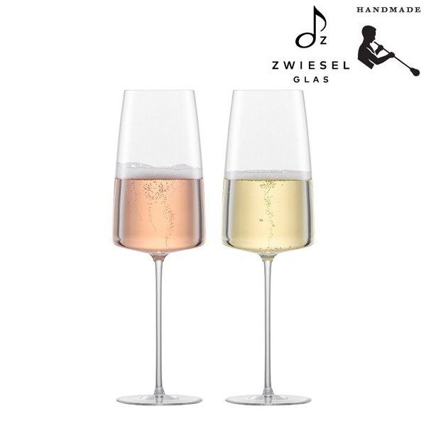 [즈비젤글라스] 심플리파이 라이트/프레시 샴페인잔 (407ml) 2p