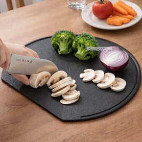 일본 이하라기판 스미노 흠집 칼집 안나는 항균 소프트 도마 34cm