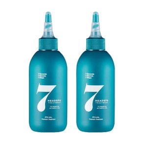 헤드스파7 트리트먼트 파란눈 블랙 헤어팩 200ml 2개