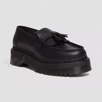 닥터마틴 NA 비건 아드리안 쿼드 모노 30648001 DR. MARTENS VEGAN ADRIAN FELIX PLATFORM TASSE