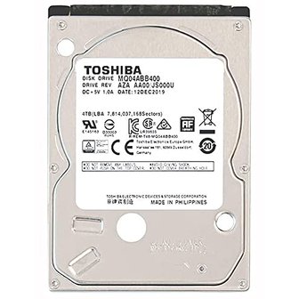  2.5inch 4TB HDD 6Gbits 128MiB 15mm 5400rpm SMR MQ04ABB400 도시바 내장 하드 디스크 두께