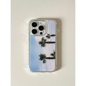 Falm tree case  (Jelly/Jelly hard case)