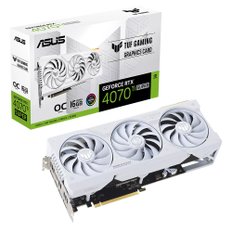 TUF Gaming 지포스 RTX 4070 Ti SUPER O16G OC D6X 16GB White