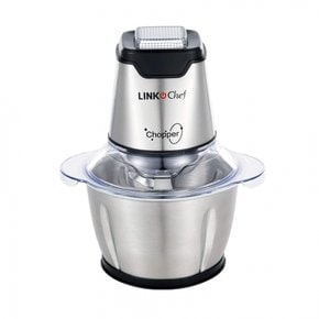 LINKChef 250W 4 1.2 푸드 프로세서 푸드 쵸퍼 고출력 고기 분쇄 야채 다진 절단 장 칼날 커터