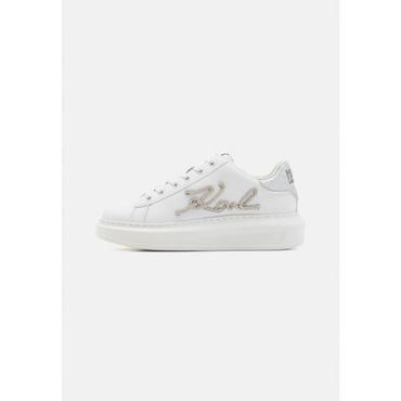 이스퀘어 5110391 KARL LAGERFELD EXCLUSIVE KAPRI SIGNIA GLITTERCORD - Trainers white/silver