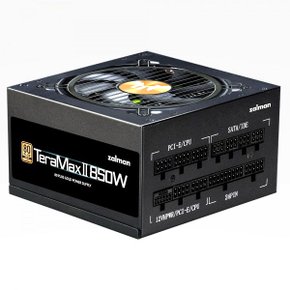 잘만 TeraMax II 850W 80PLUS Gold 풀모듈러 블랙 ATX 3.0 (PCIE5) 파워서플라이 (정품)