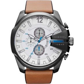 영국 디젤 시계 Diesel 남성 Mega Chief 크로노그래프 59 mm 케이스 Size 스테인리스 스틸 15846