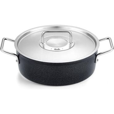  일본 휘슬러 프라이팬 Fissler 15612424000 Double Handed Pot 9.4 inches 24 cm 스테인리스 스