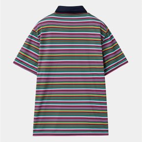 RETRO POLO STRIPE MULTI