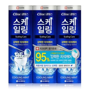 클링스 스케일링 쿨링민트 치약 100g 3P