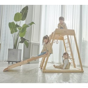 GYM 실내놀이터 원목미끄럼틀 단품
