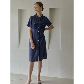 PAULA DRESS NAVY