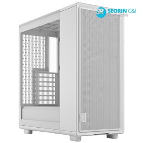 [서린공식] 프렉탈디자인 Epoch 강화유리 화이트