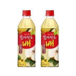 [코카콜라직영 H]  갈아만든 배 500ml 24개