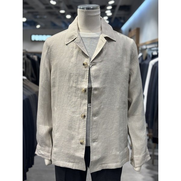 [파주점] 남성 25 S/S 베이지 린넨 셔켓 RRAMBC05A