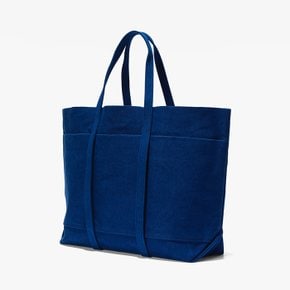 [AMIACALVA]아미아칼바 워시드 캔버스/WASHED CANVAS 6POCKETS TOTE (M) BLUE/ACD1M80005A78