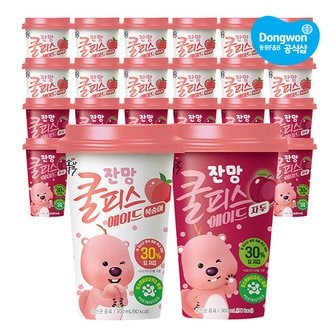 동원 소와나무 쿨피스 에이드 300ml X24개 택1 /자두/복숭아