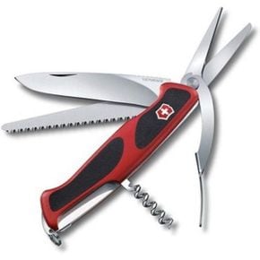 독일 빅토리녹스 과도 Victorinox Ranger Grip 71 Gardener Pocket Knife 7 Functions Locking B