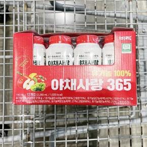 일반포장 유기농 야채사랑 365 190ml x 12