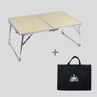 쿨맨 다용도 캠핑 미니 테이블 (62cm)