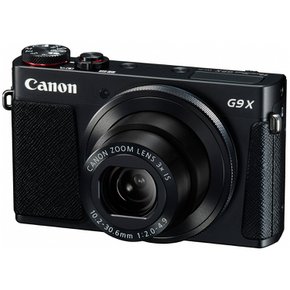 Canon 디지털 카메라 PowerShot G9 X(블랙) 광학 3.0배 줌 1.0형 센서 PSG9X(BK)