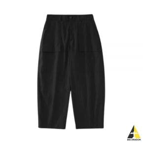 스튜디오 니콜슨 24 HOWSE PATCH POCKET PANT - BLACK (1141) (하우즈 패치 포