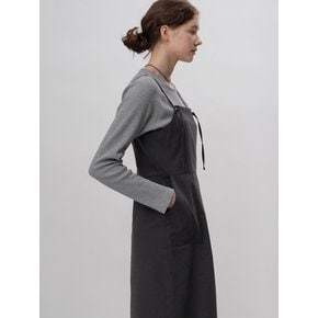 Eyelet strap one-piece (charcoal)