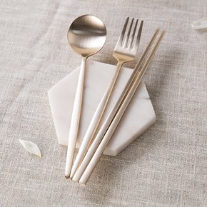 방짜유기 유기수저 놋봄 달 어린이 숟가락 놋수저