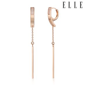 14K 바 드롭 원터치 귀걸이 (gold pin) ELGPEE343