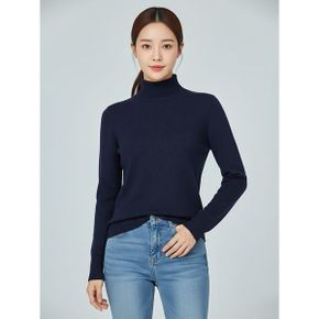 여성 자가드 하프넥 티셔츠 ALQTL9141 915_P369086377