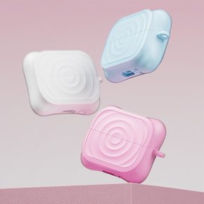 갤럭시 버즈3 버즈3프로 케이스 플로우팝 실리콘 커버 카리비너 증정