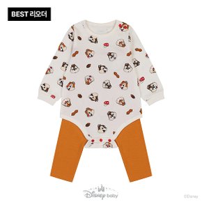 O.칩앤데일패턴바디수트상하(79S517515)