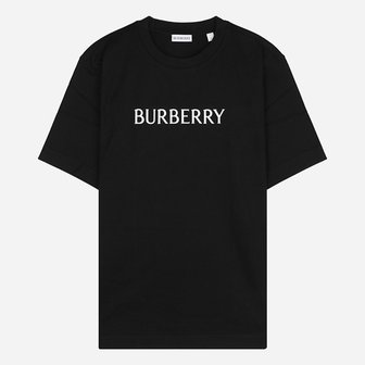버버리 [시흥점] 6S 8122387 A1189 남성 로고 코튼 반팔 티셔츠 블랙