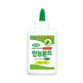 종이나라 만능본드 120G JS 종이나무가죽천