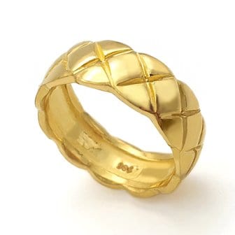 골드리카(Gold Rica) [골드리카]순금 골드퀼팅 반지 7.5g