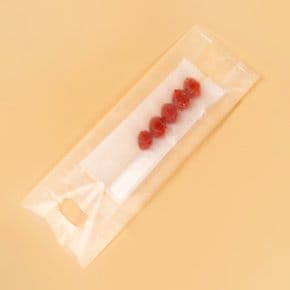 닭꼬치 탕후루 포장 비닐봉투 무지 HD 비닐쇼핑백 1호 100장