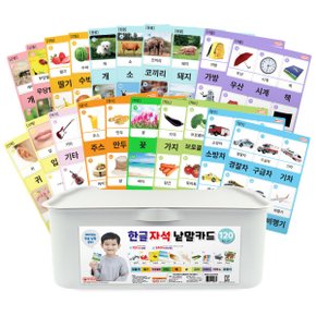 자석 낱말카드120 (총240p) /한글카드/단어카드