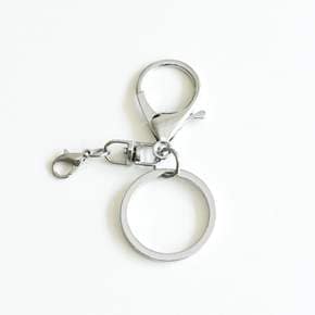 실버 랍스터 열쇠고리 키링 미니 랍스터 회전고리 포함 키링고리
