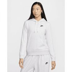 매장정품 나이키 NIKE 스포츠웨어 클럽 플리스 여성 풀오버 후디 - 버치 헤더블랙 DQ5794-051