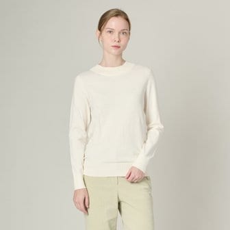 올앤썬드리 [여주점] 올앤선드리 모크넥 니트 탑 A4W9G271