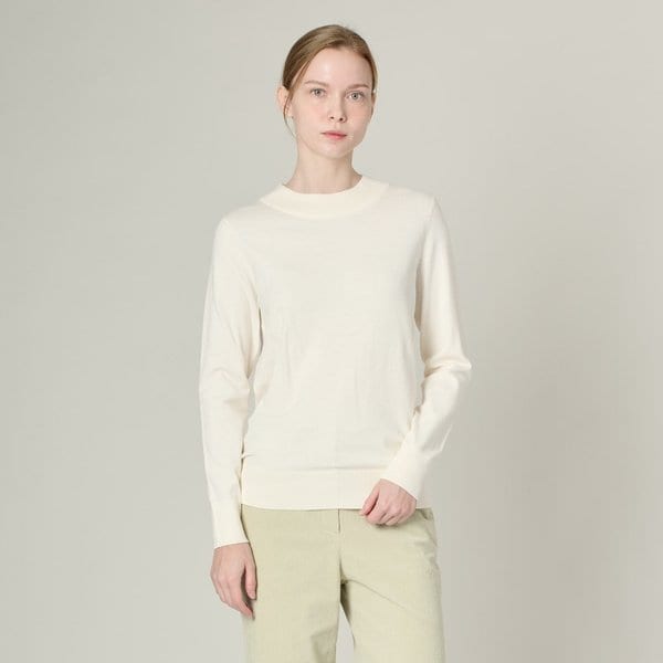 [여주점] 올앤선드리 모크넥 니트 탑 A4W9G271